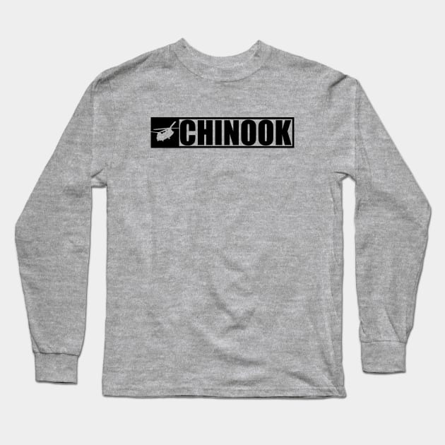 CH-47 Chinook Long Sleeve T-Shirt by TCP